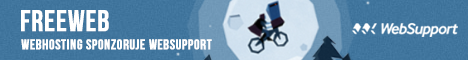 Sponzorovan hosting od WebSupport.sk